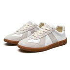 Men's retro sneakers with thick sole, lightweight and breathable casual design