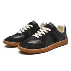 Men's retro sneakers with thick sole, lightweight and breathable casual design