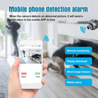 Mini Security Camera WiFi 1080P Night Vision Motion Alerts Home