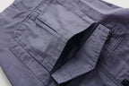 Men cargo shorts with zip pockets in multiple colours