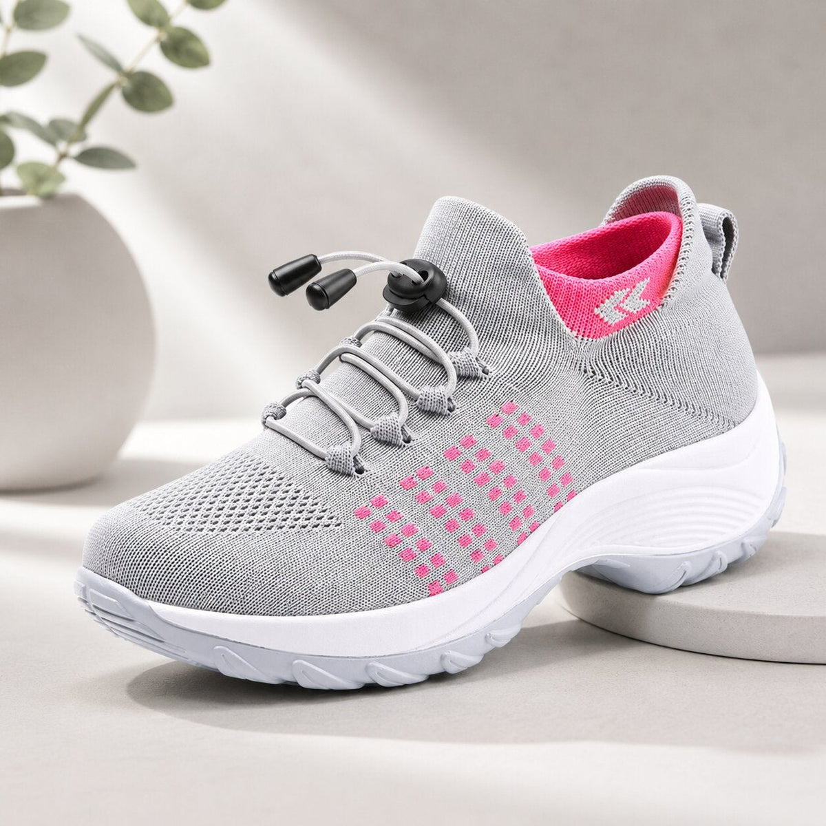 Orthopedic Shoes Women Sneakers Wide Toe Box Knit Mesh Cushioned