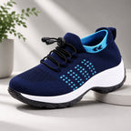 Orthopedic Shoes Women Sneakers Wide Toe Box Knit Mesh Cushioned