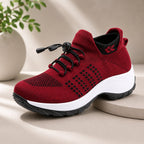 Orthopedic Shoes Women Sneakers Wide Toe Box Knit Mesh Cushioned