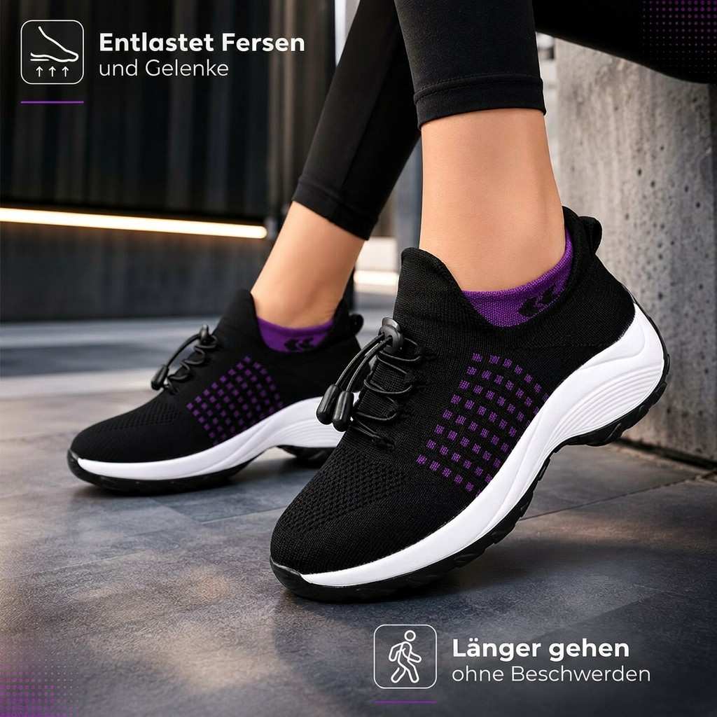 Orthopedic Shoes Women Sneakers Wide Toe Box Knit Mesh Cushioned