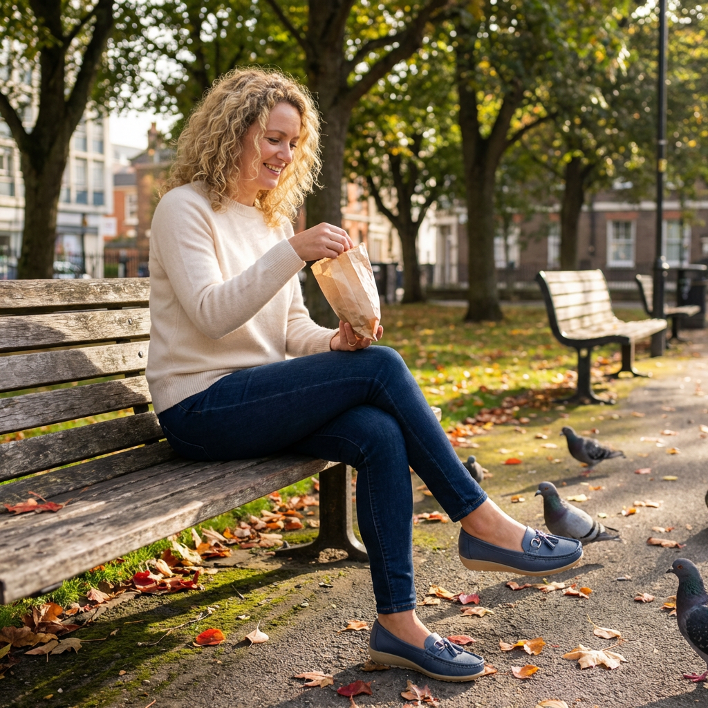 Women's Orthopedic Loafers | Ergonomic Arch Support Shoes