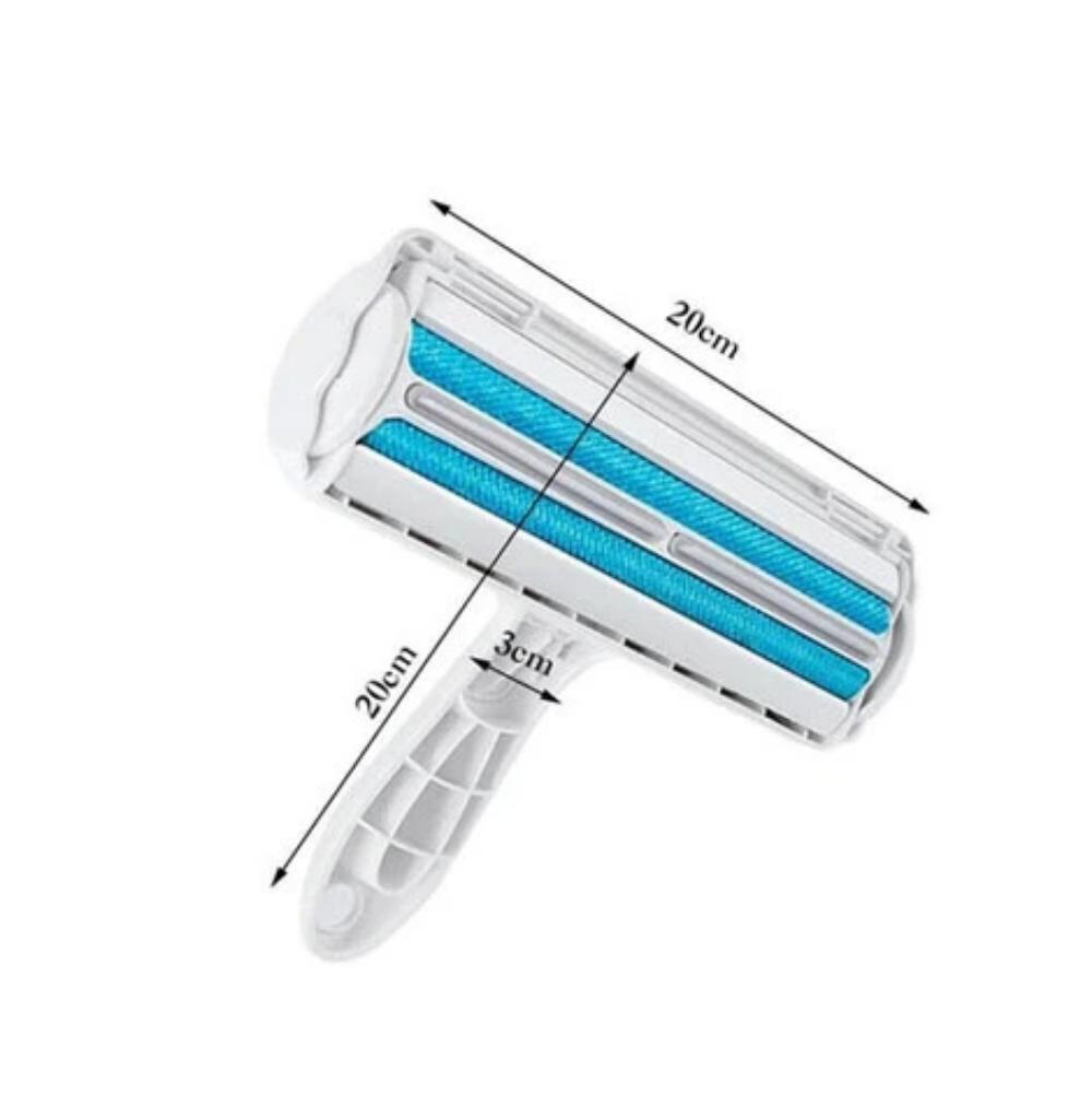 Pet hair remover 2-way microfiber roller reusable no refills