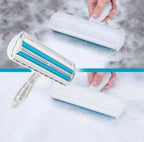 Pet hair remover 2-way microfiber roller reusable no refills