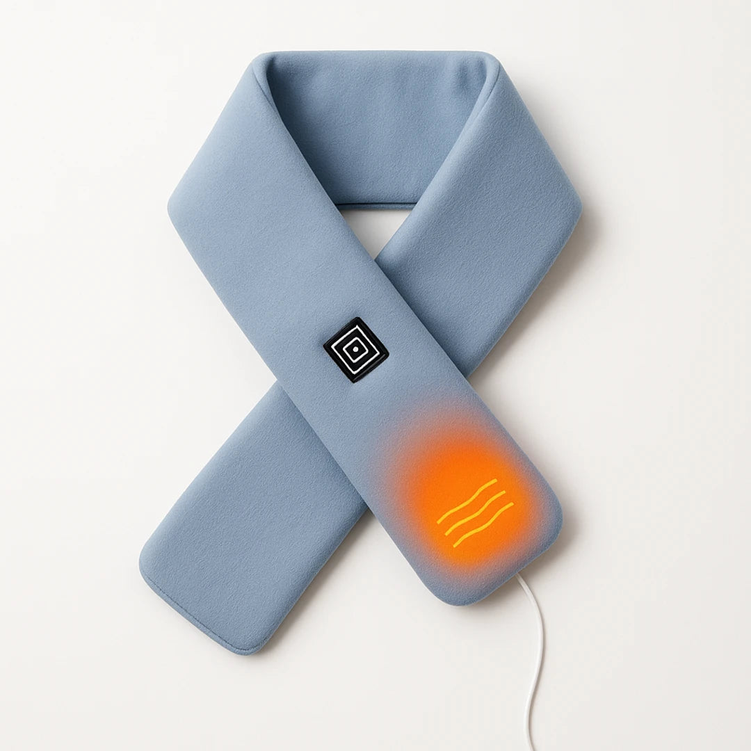 Heated Electric Scarf Winter 3 Temperature Settings