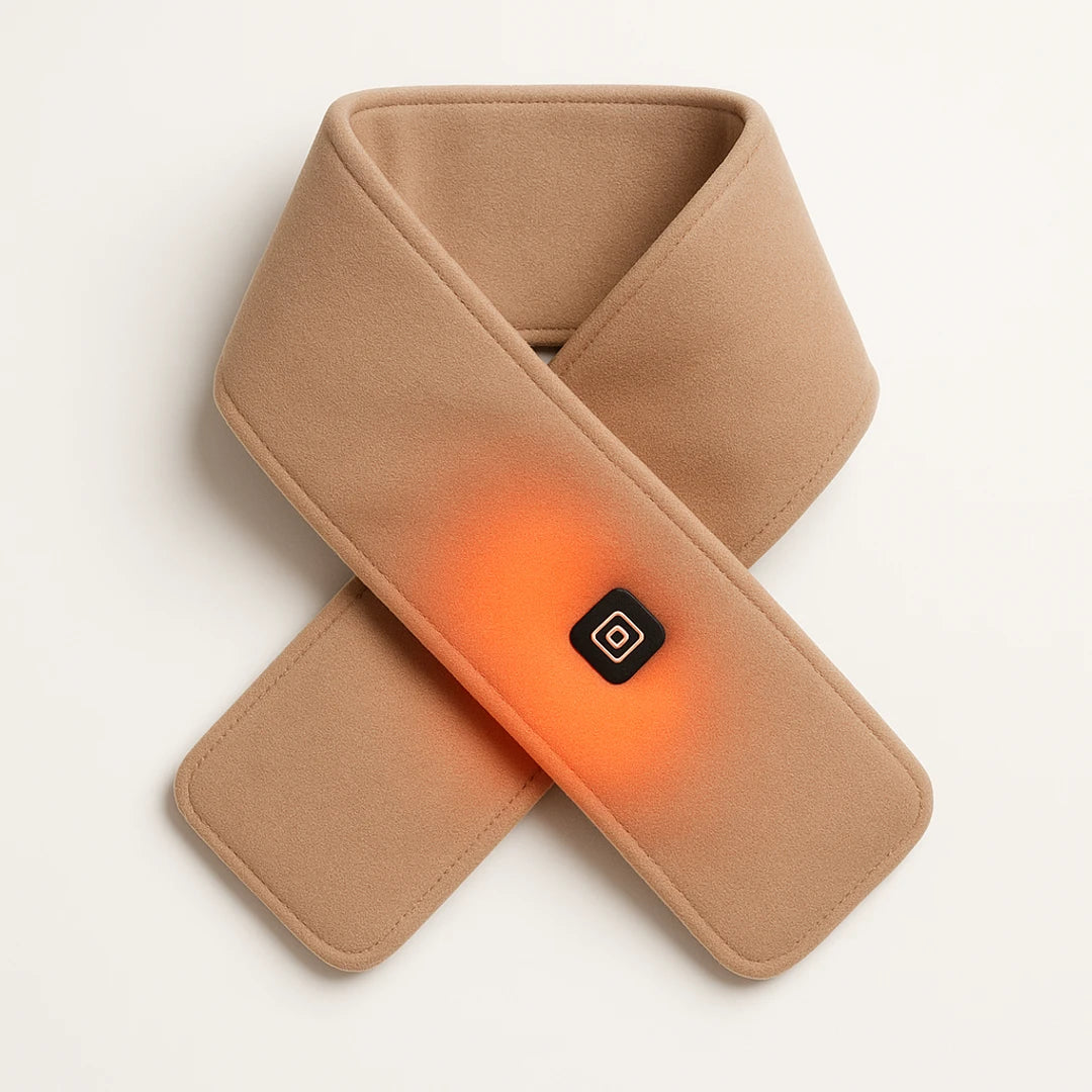 Heated Electric Scarf Winter 3 Temperature Settings