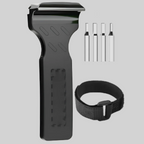 Bicycle tire lever set compact repair tool with spoke hook