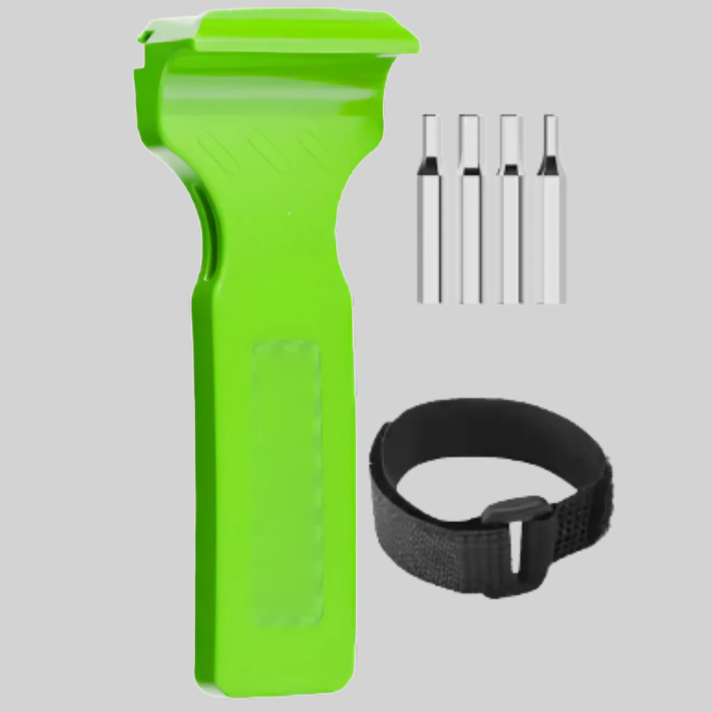 Bicycle tire lever set compact repair tool with spoke hook
