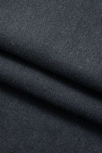 Women's utility jeans high waist wide leg black denim with pockets and metal studs