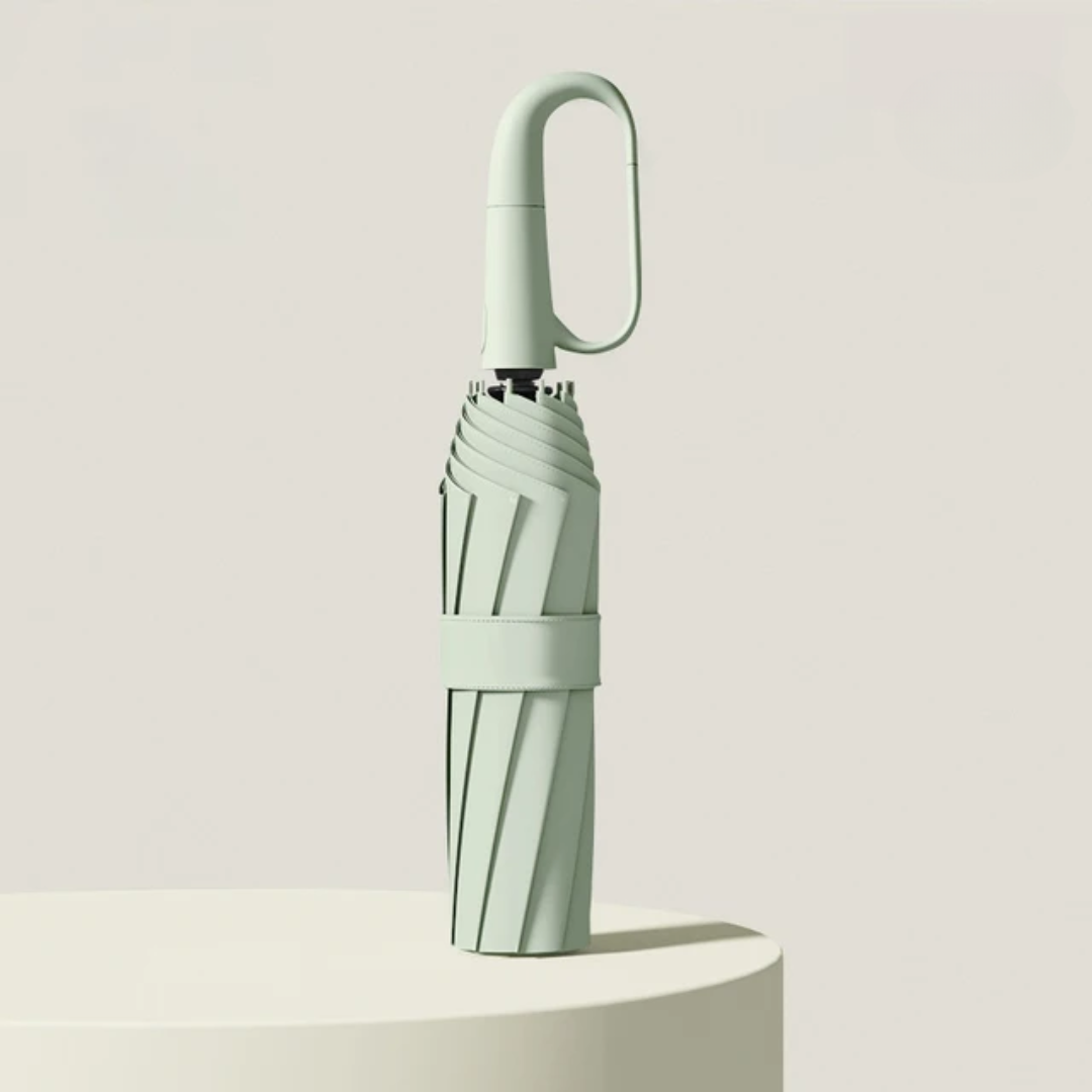 Windproof reflective umbrella compact and waterproof for storm protection