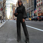 Women Jumpsuit Half Collar Slim Fit | Una