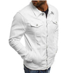 Men denim jacket casual fit available in multiple colours