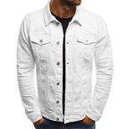 Men denim jacket casual fit available in multiple colours