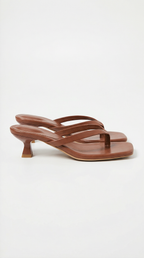 Women's low heel sandals open toe casual summer strappy design