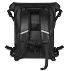 3-in-1 bike rack bag waterproof pannier and backpack 23L with reflective accents