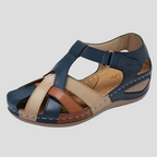 Women's Orthopedic Wedge Sandals Closed Toe Adjustable