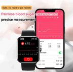 Blood glucose smartwatch with non-invasive monitoring, fitness tracking and built-in GPS