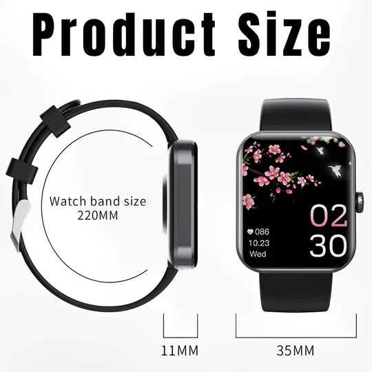 Blood glucose smartwatch with non-invasive monitoring, fitness tracking and built-in GPS