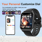 Blood glucose smartwatch with non-invasive monitoring, fitness tracking and built-in GPS