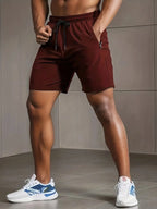 Men's active shorts regular fit quick-dry lightweight, available in multiple colours
