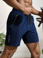 Men's active shorts regular fit quick-dry lightweight, available in multiple colours