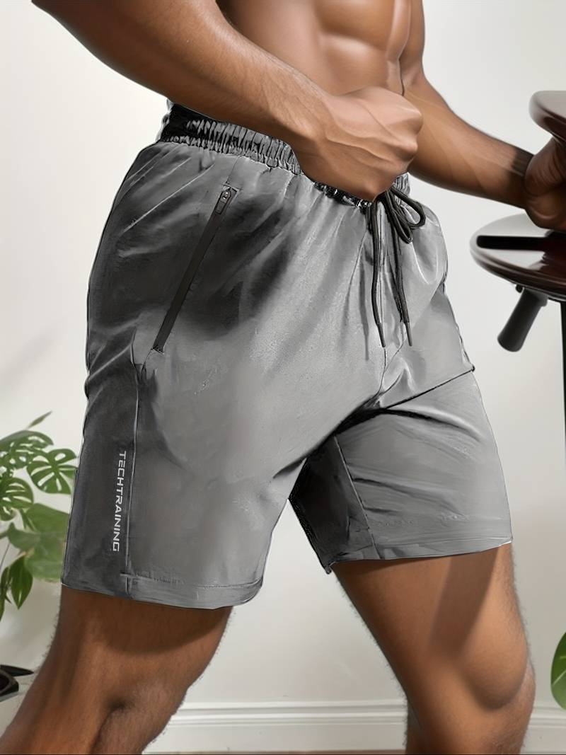 Men's active shorts regular fit quick-dry lightweight, available in multiple colours