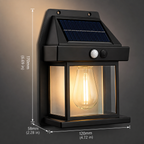 Solar Garden Light Wall Mounted Waterproof LED Motion Sensor