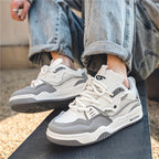 Men's chunky sneakers with thick sole in urban casual style