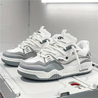 Men's chunky sneakers with thick sole in urban casual style