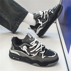 Men's chunky sneakers with thick sole in urban casual style
