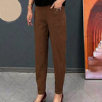 Women's cotton pants elasticated all-season in multiple colors sizes S to 5XL