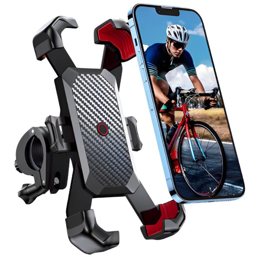 Bike phone holder 360 degree rotation universal handlebar mount