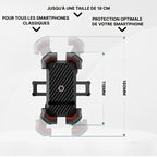 Bike phone holder 360 degree rotation universal handlebar mount