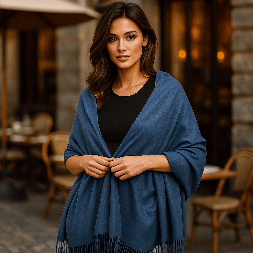 Trendy Women's Pashmina Scarf – Elegant Luxurious Softness