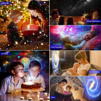 Galaxy projector night light 13-in-1 star projector USB multicolor