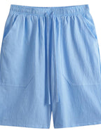 Men's casual shorts with drawstring waist, relaxed fit, available in multiple colors