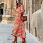Women's summer dress in floral and ethnic prints, lightweight limited edition S–3XL