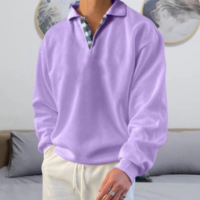 Men classic crewneck sweater available in multiple colors and sizes M to 5XL