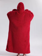 Hooded blanket sweatshirt unisex oversized fleece wearable blanket 140cm