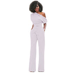 Women bodycon jumpsuit fitted silhouette in multiple colors