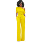 Women bodycon jumpsuit fitted silhouette in multiple colors