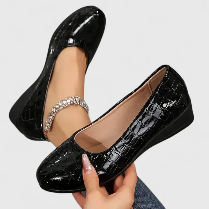Women Wedge Shoes | Orthopaedic Slip-On with Anti-Slip Sole