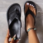 Women's orthopedic sandals with cushioned insole and lightweight flexible sole