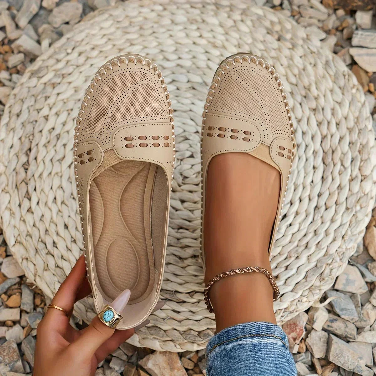 Women's Loafers | Orthopedic Casual Slip On Flat Breathable Shoes