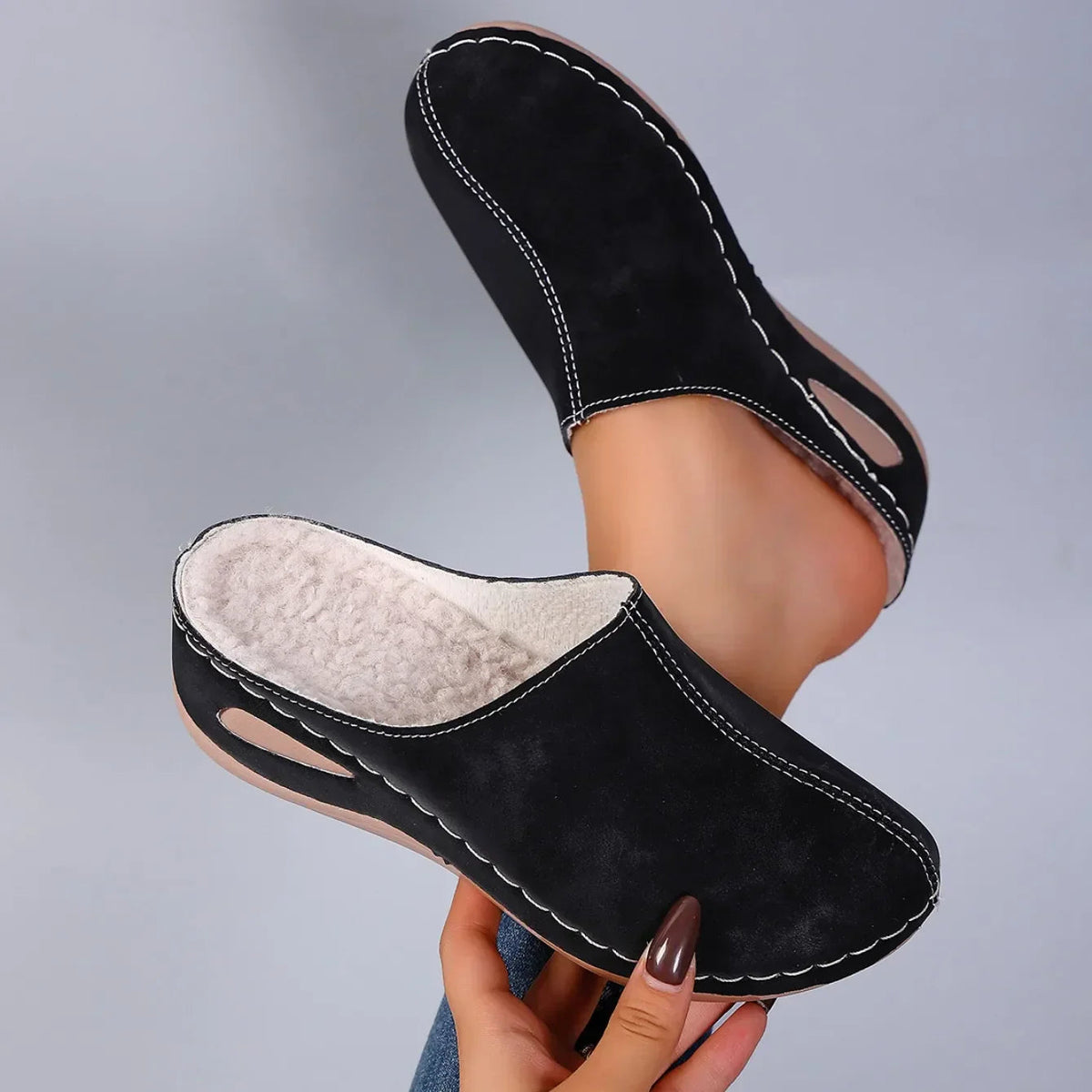 Womens Orthopedic Clogs Arch Support Low Heel Comfort Sandals
