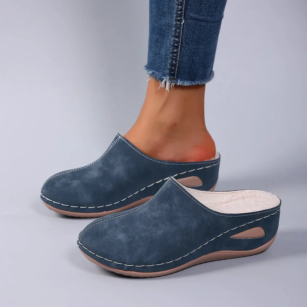Womens Orthopedic Clogs Arch Support Low Heel Comfort Sandals