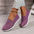 Orthopedic Slippers Women Lightweight Flat Slip On Walking Shoes